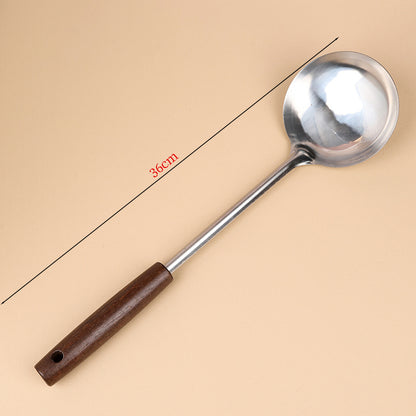 304 Stainless Steel Vintage Wooden Spoon M.66