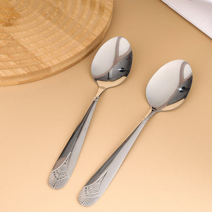 A033 Phoenix-Tail Pattern No.2 Spoon M.66