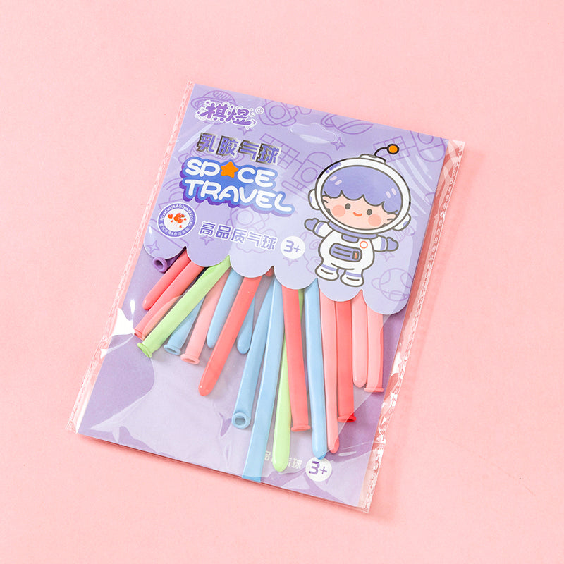 M.11Qiyu Card-packed Long Balloons