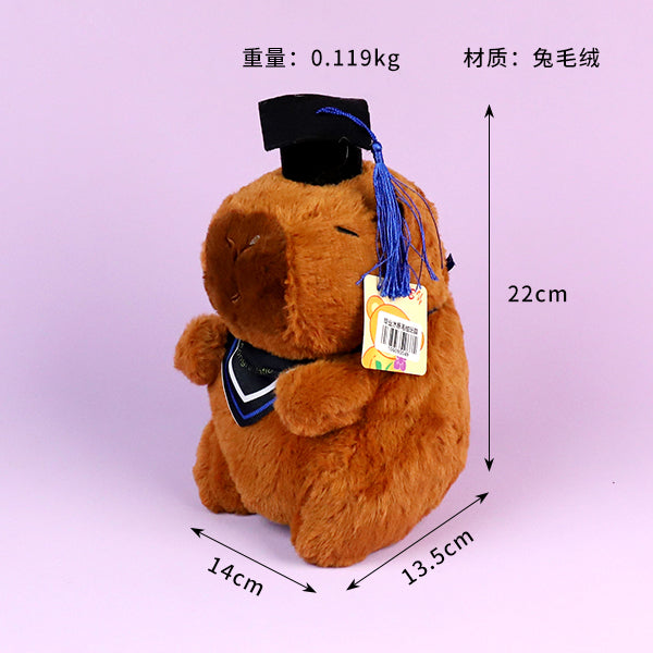 Graduation Capybara Plush Toy M.01 JPDB