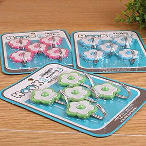 Brand Zhenxin Model 9926 Adhesive Hooks - Plum Blossom Shape M.16