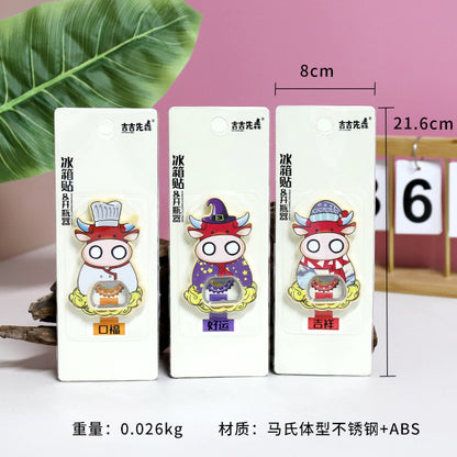 Model 4068 Cute Cow Magnetic Bottle Opener M.69 JPDB