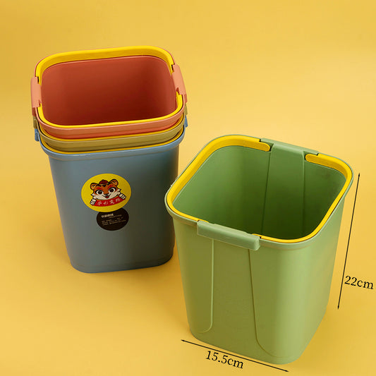 3051 Colorful Portable Square Trash Bin M.23