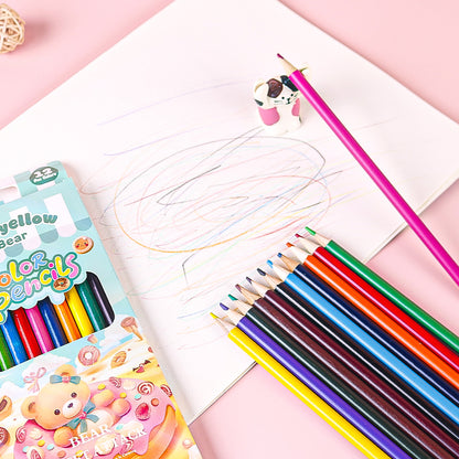 XX - 9902 Twelve - color Bear - themed Pencils M.82
