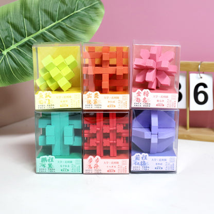 W245 Colorful Kongming Lock (With "Bright Future" Meaning) M.07 JPDB