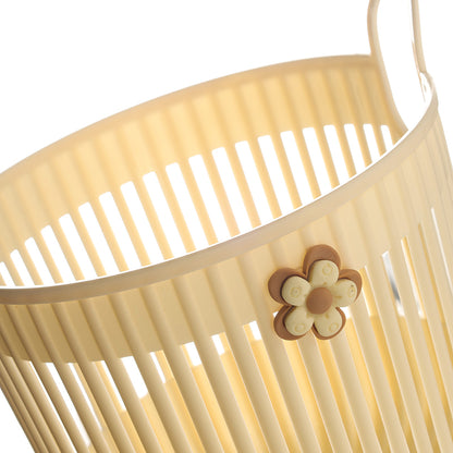 Yideluo 8377 Roman Pattern Storage Basket (Small Flower) M.13