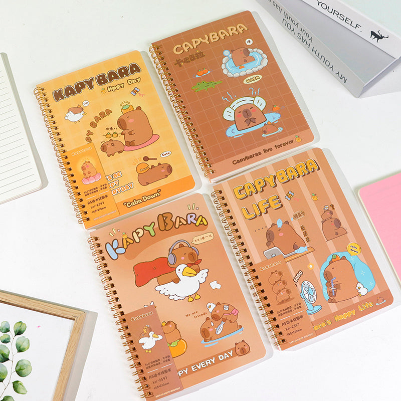 Premium XX-2597 Cute Capybara Coil Notebook M.81