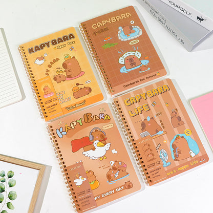 Premium XX-2597 Cute Capybara Coil Notebook M.81