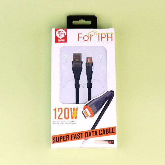 K-97 IPH Data Cable for Apple - USB-C to Lightning 20W/30W PD Fast Charging A.12 JPDB