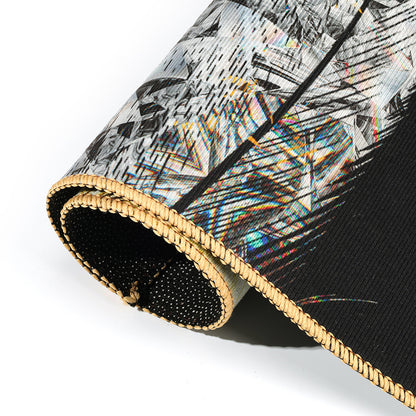 50*80 crystal velvet door mat (color and pattern random) M.28