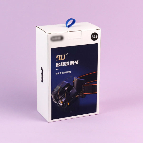 B19 Outdoor Motion Sensor Headlight - Long-Range USB Fast Charging Waterproof Shockproof for Outdoor Activities M.91 JPDB M.91 JPDB