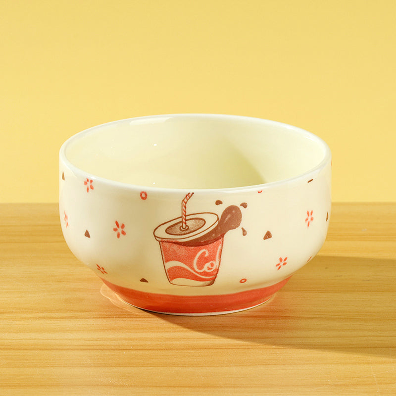 Yingshanhong 4.6-inch Smart Joy Bowl (Red Cola) M.18