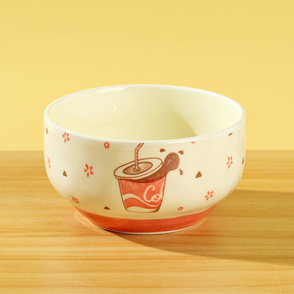 Yingshanhong 4.6-inch Smart Joy Bowl (Red Cola) M.18