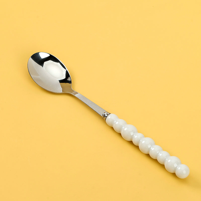 Wenkou 241 Pearl-Designed Pointed Spoon M.66