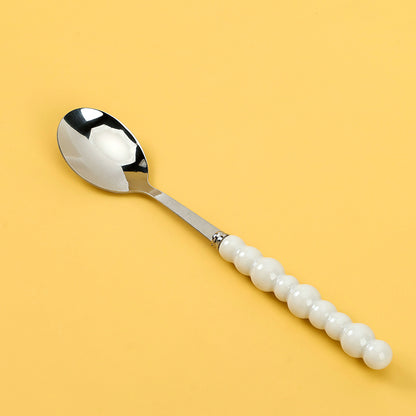 Wenkou 241 Pearl-Designed Pointed Spoon M.66