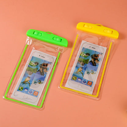 Bolsa impermeable transparente y luminosa para teléfono 
