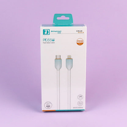 1.2m 5-Core PD Fast Charging Data Cable - Model PD32 (Apple Compatible) A12JPDB
