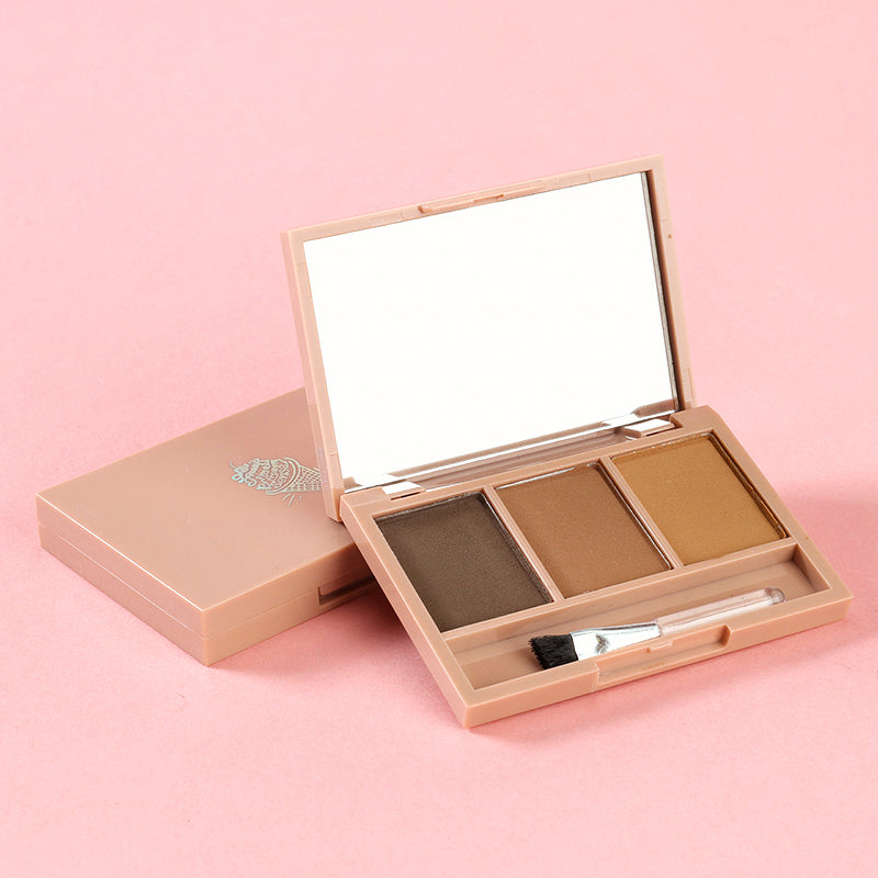 5227 Ice Cream Three-Color Eyebrow Powder M.58