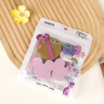 Bagged Mickey + Five-piece Finger Puff Set M.50