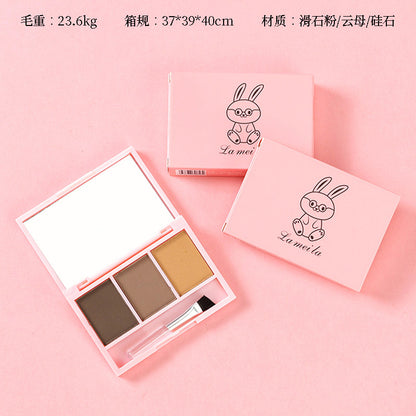 5230 Cartoon Three-Color Eyebrow Powder M.58