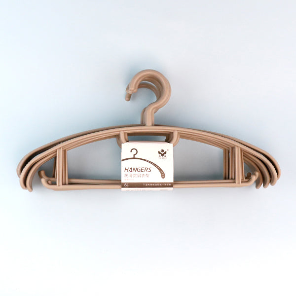 Model 293 Anti-Skid Clothes Hangers (6-Piece Set) M.15 JPDB