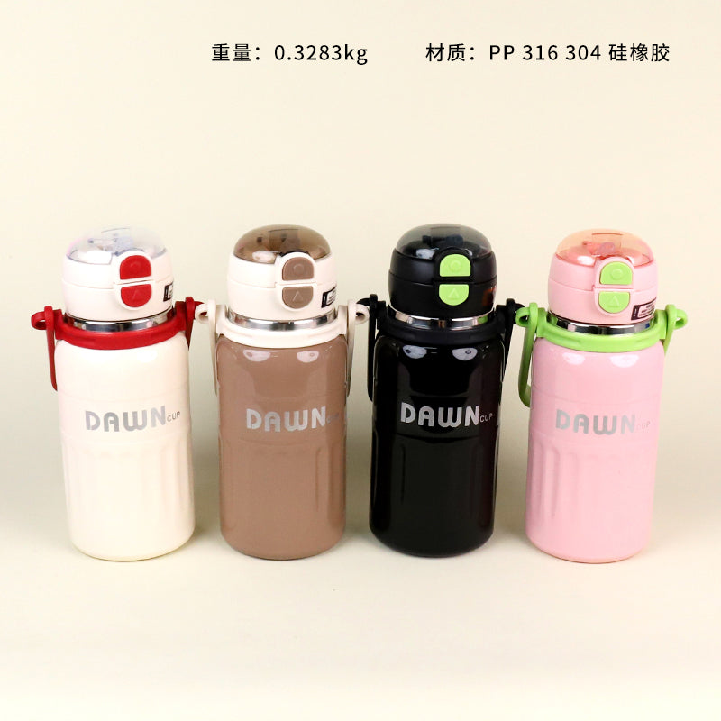 650ML Qianjue Dual-opening Vacuum Thermal Insulated Mug - Model QJ1032 M.26 JPDB