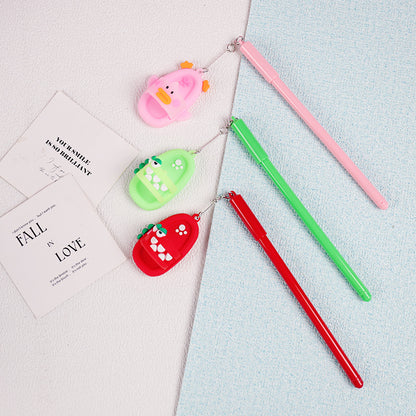 Creative Cartoon - character PVC Pendant Gel Pen M.82
