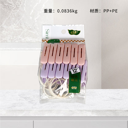 Model MDJ - 2243 Windproof Fixed Laundry Clip with String M.15 JPDB