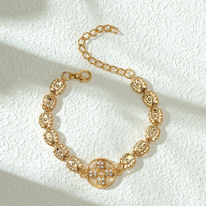 New Style Chain Irregular Drill Bracelet  M.43