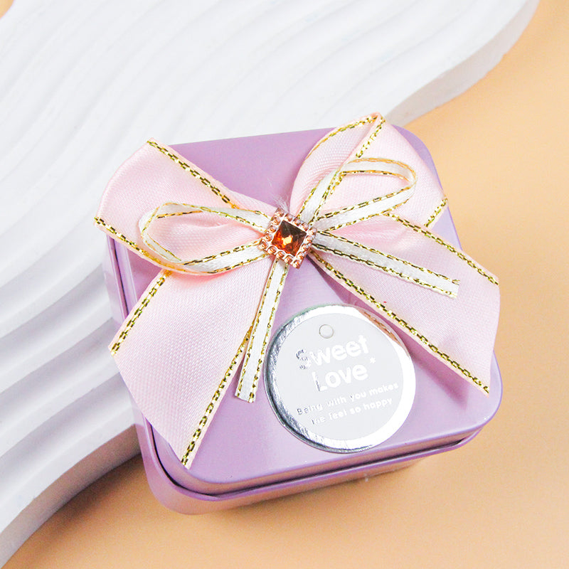 Iron Box Flower Square Gift Box (Random) M24