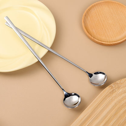 Medium-sized Korean-Style Seasoning Round Spoon M.66