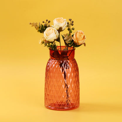Plastic Vase - Pineapple Rhombus  M.12