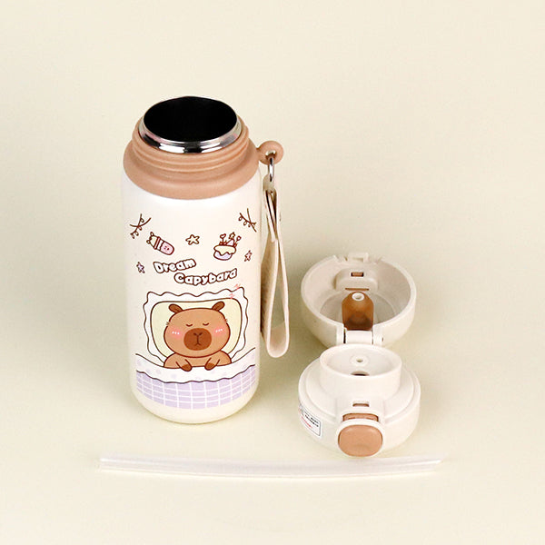 500ml Capybara Dream Sail Vacuum Thermal Insulated Mug - Model YSM8707 M.26 JPDB