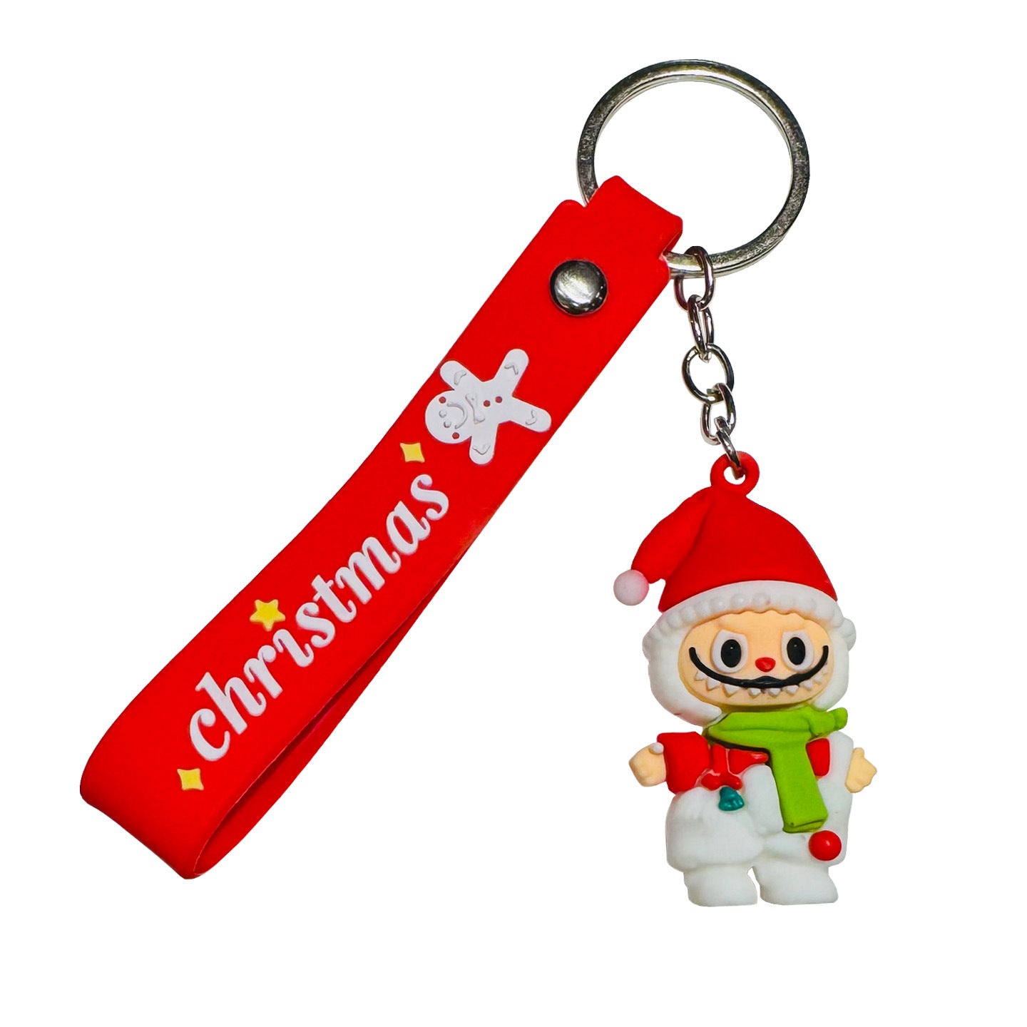Wholesale of Christmas Keychains, 3D Little Sheep Doll Bag Charms Promotion Gifts for Christmas Eve Events M.72