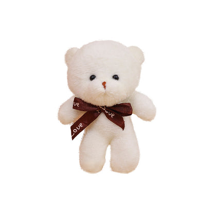Teddy Conjoined Bear Plush Dolls Mini Bear Charms Stuffed Toy Keychains Children's Plush Dolls & Gift Items (In-Stock Wholesale) M.72