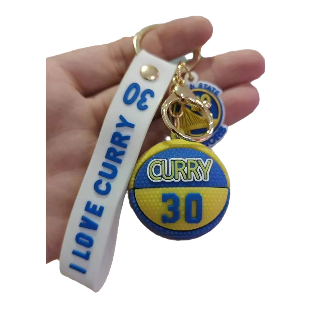 Wholesale of Creative 3D Basketball Keychains Replica Star-Player-Style Cartoon Pendants Car Key Rings Schoolbag Charms M.72