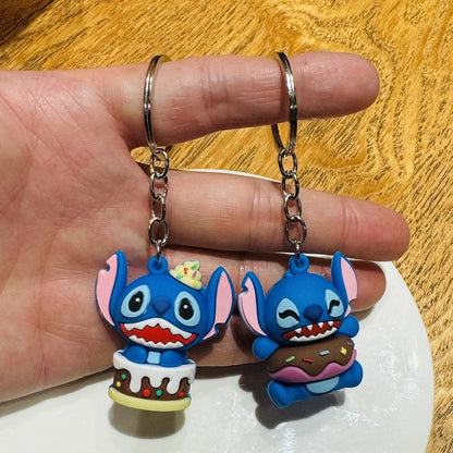 Cartoon Keychain PVC Soft Rubber 3D Doll Pendant Keyring - Kindergarten Prizes & Event Small Gifts Wholesale M.72