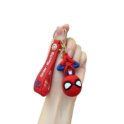 Cross-Border Keychains Super Cute Chibi Figurine Pendants Car Key Rings Bag Accessories Small Gifts M.72