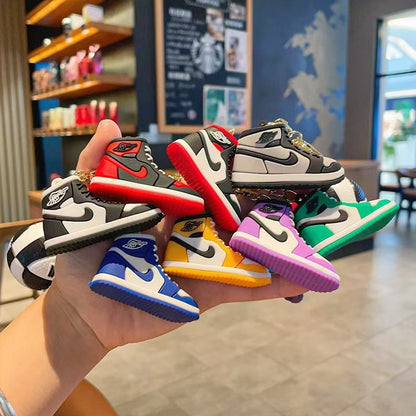 Wholesale of New-Style Creative Basketball & Sneaker Keychains Exquisite Pendants Couple-Friendly Schoolbag & Car Key Ring Charms Gift Items M.72