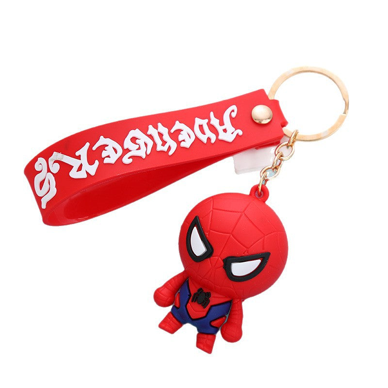 Wholesale of Keychain Pendants Cartoon Figurine Key Rings Couple-Friendly Schoolbag Small Gifts M.72