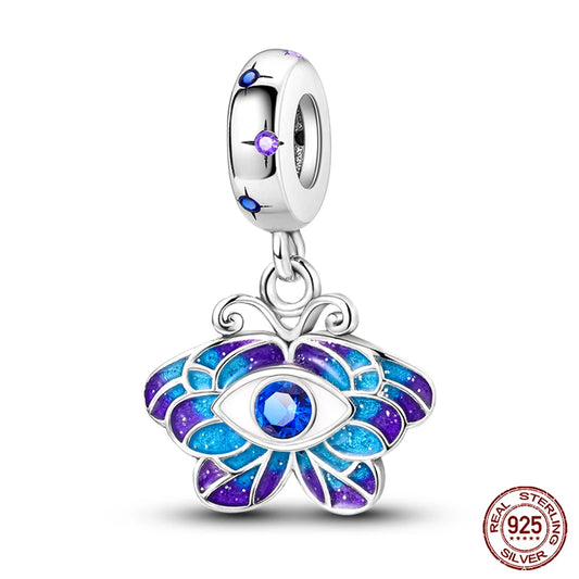 Dijes de plata, cuentas, serie de colores, pulseras originales DIY 912349723-KJC813 