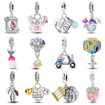 Original Design Charms pendant 925 Sliver Bracelet bead DIY Jewelry Gifts 912349723-C