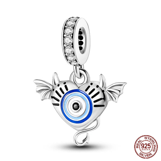 Devil's Eye Series Original Charms Beads  Bracelet DIY 925 Silver 912349723-KJC634