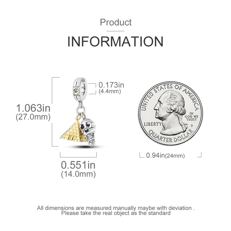 925 Silver Charms Beads Original Bracelet DIY Jewelry 912349723-600S