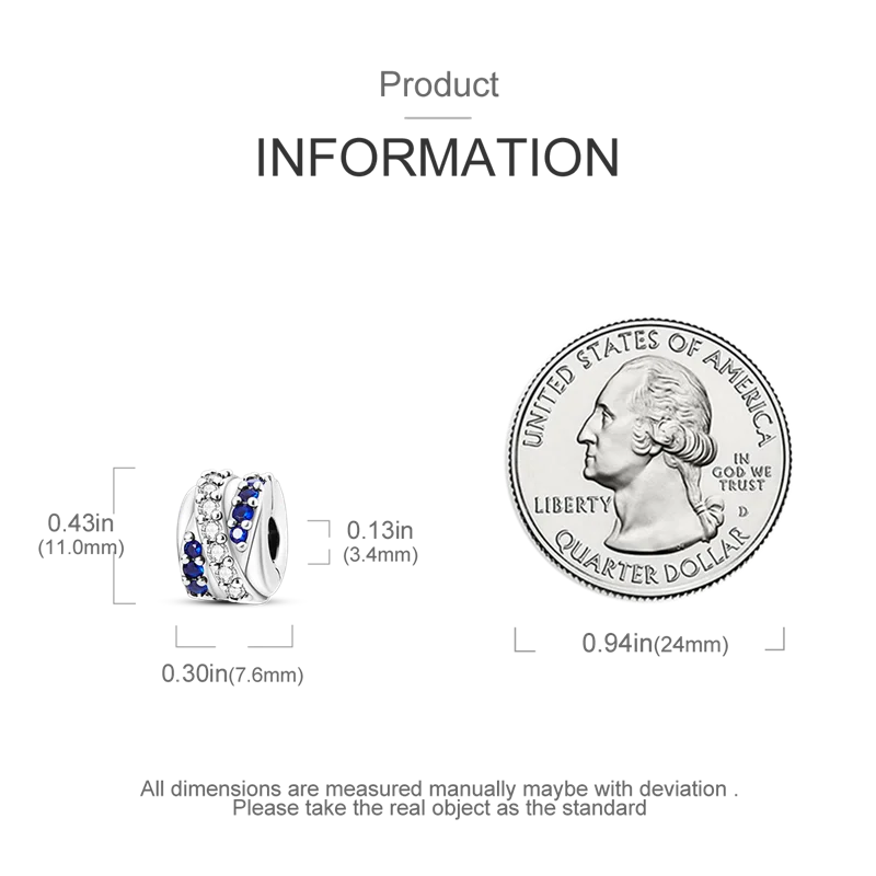 Shining Colorful Heart Charms Beads  Original 925Silver Bracelet Exquisite DIY Jewelry Gift 912349723-300S