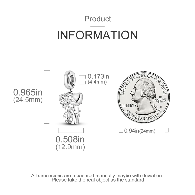 925 Silver Charms Beads Original Bracelet DIY Jewelry 912349723-600S