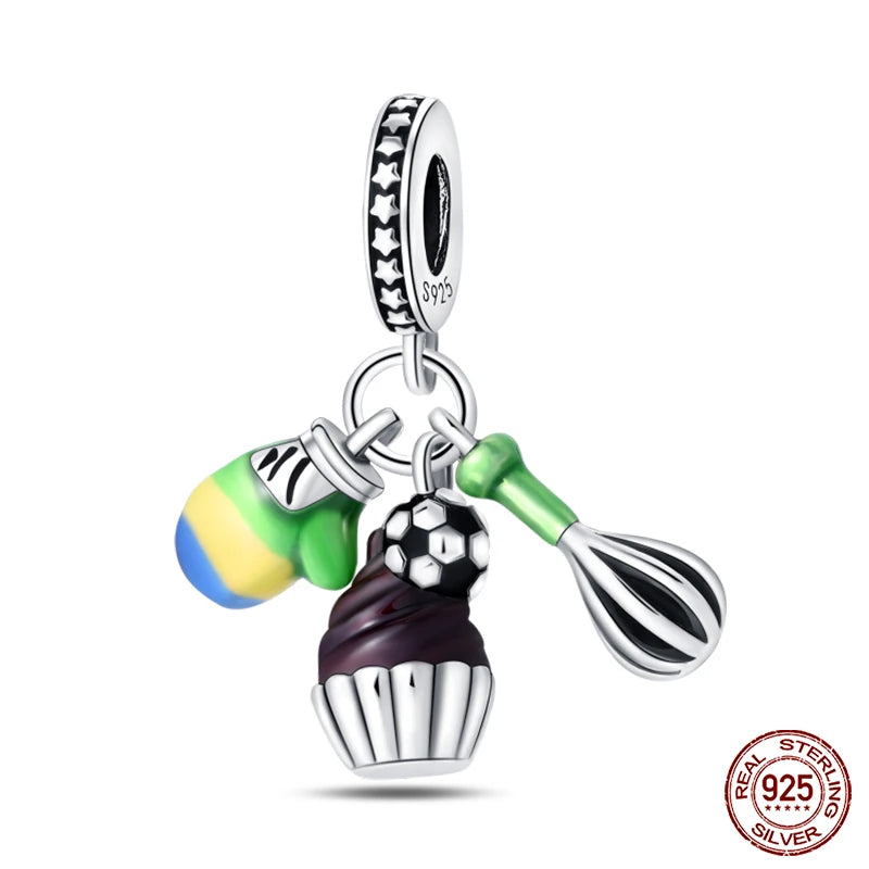 Original Pendant 925 Sliver Bracelet bead DIY Jewelry Gifts 912349723-PAC888