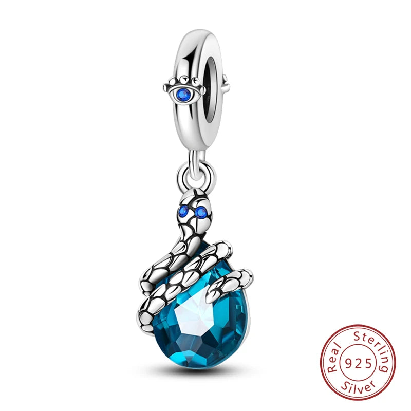 Classic Devil's Eye Series Original Charms Beads  Bracelet DIY 925 Silver 912349723-KJC1046