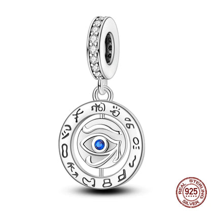 Classic Devil's Eye Series Original Charms Beads  Bracelet DIY 925 Silver 912349723-KJC1216