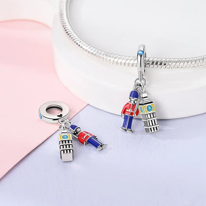 Original Design Charms Famous Attractions series pendant 925 Sliver Bracelet bead DIY Jewelry Gifts 912349723-C